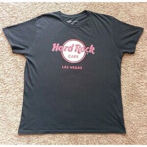 Hard Rock Cafe Las Vegas T-Shirt Men's Large Short Sleeve